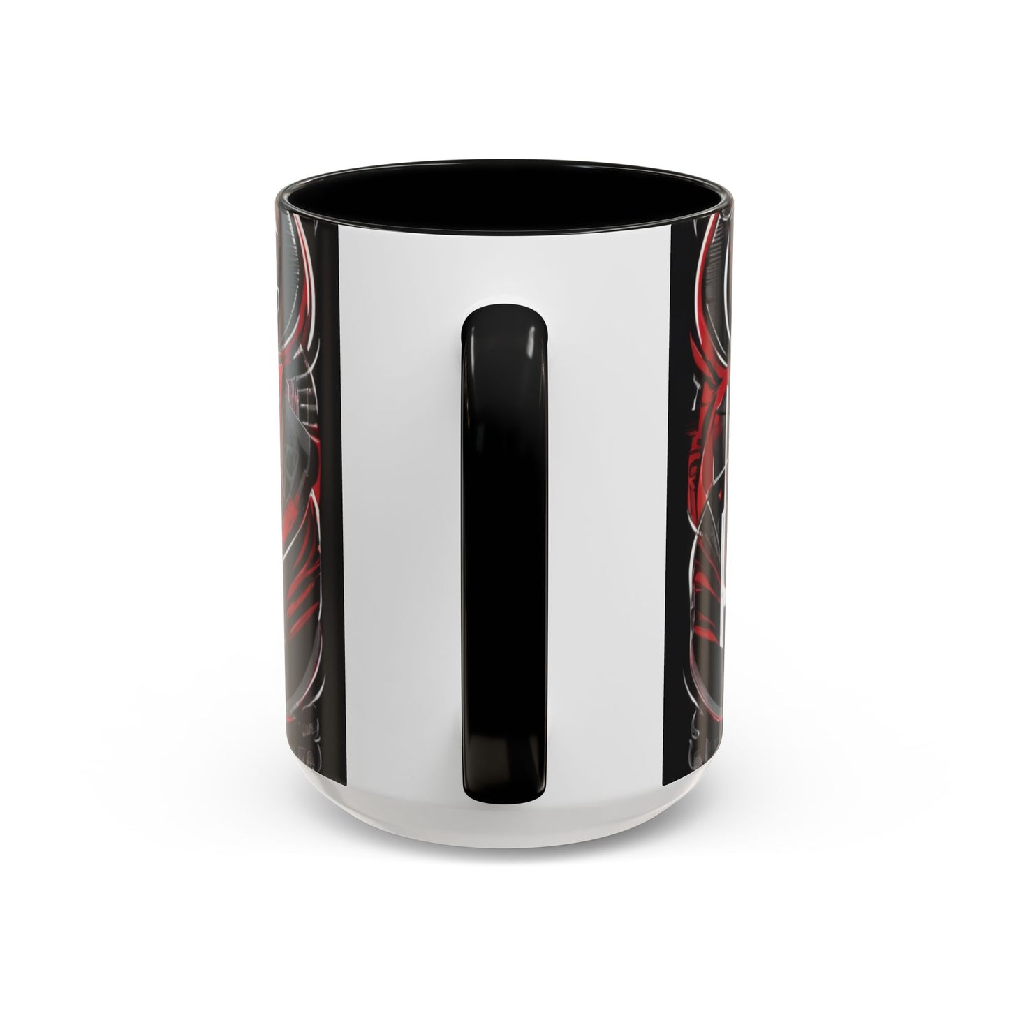 boostlete-boost-mode-type-win-the-day-outline-over-solid-monoline-0477 — Accent Mug 11/15oz