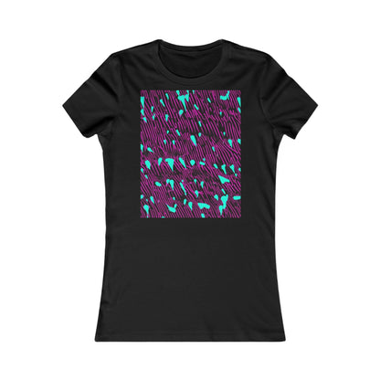 boostlete-am-crew-pattern-dotted-vector-0027 — Women's Favorite Tee (B+C 6004)