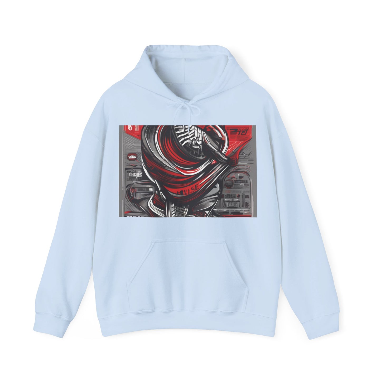 boostlete-field-day-type-chase-capacity-big-monoline-0813 — Unisex Heavy Blend Hoodie (G18500)