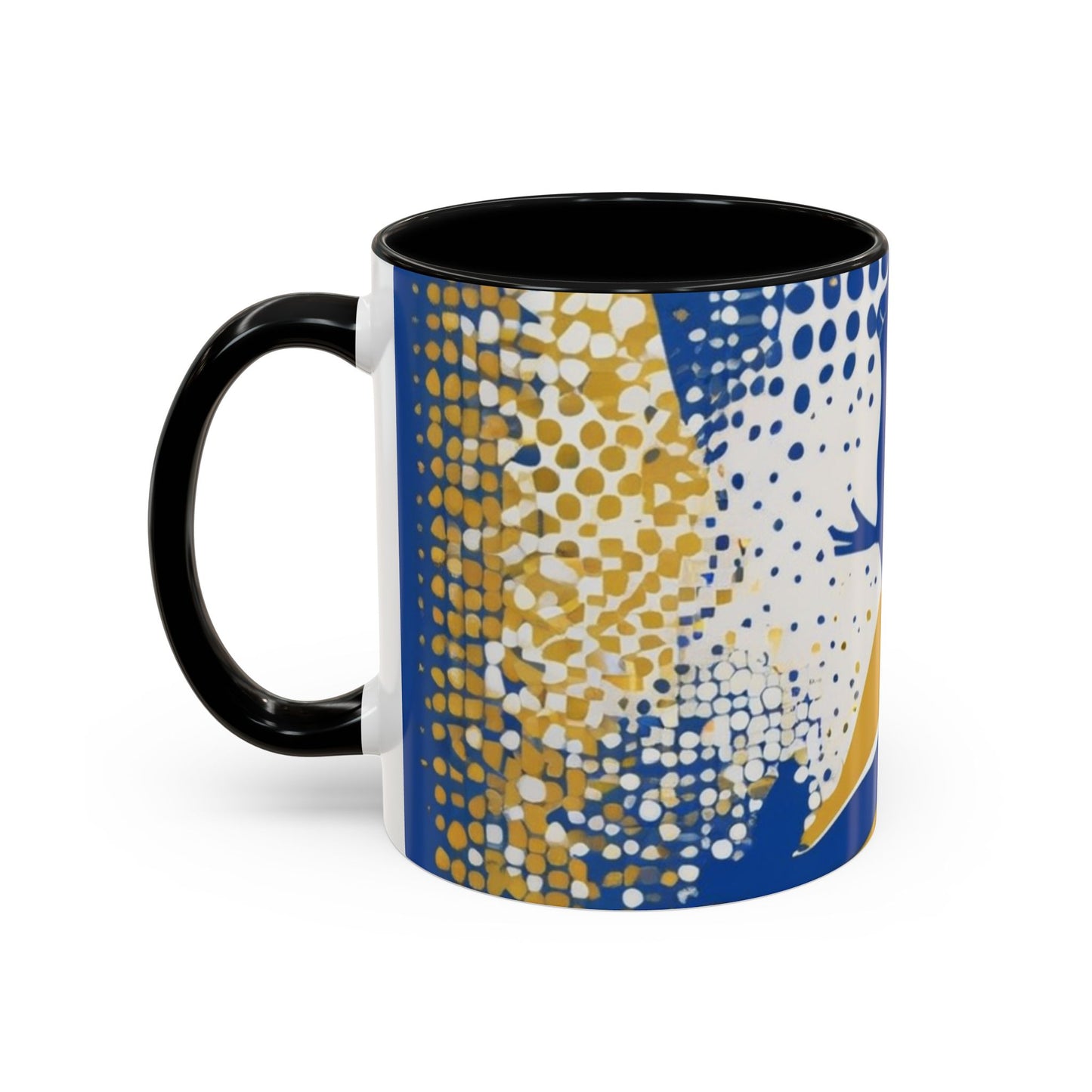 boostlete-field-day-icon-swimmer-halftone-paper-0246 — Accent Mug 11oz/15oz