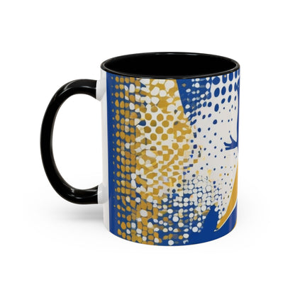 boostlete-field-day-icon-swimmer-halftone-paper-0246 — Accent Mug 11oz/15oz