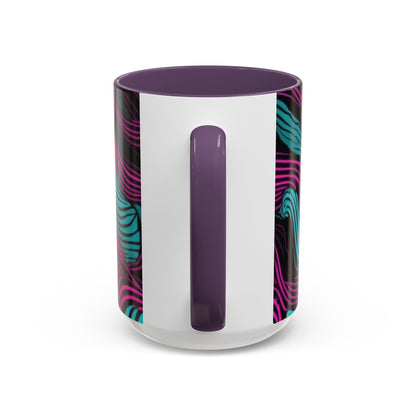 boostlete-recovery-progress-pattern-topographic-engraved-0119 — Accent Mug 11oz/15oz