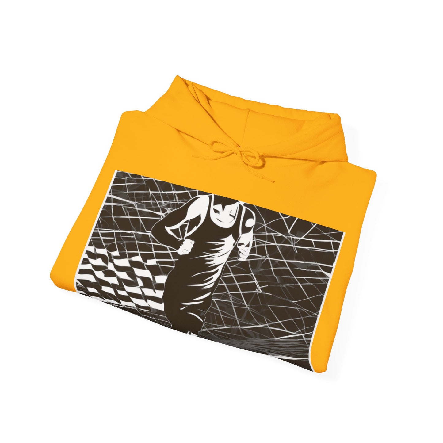 boostlete-headspace-scene-marathoner-speed-geometric-0816 — Unisex Heavy Blend Hoodie (G18500)