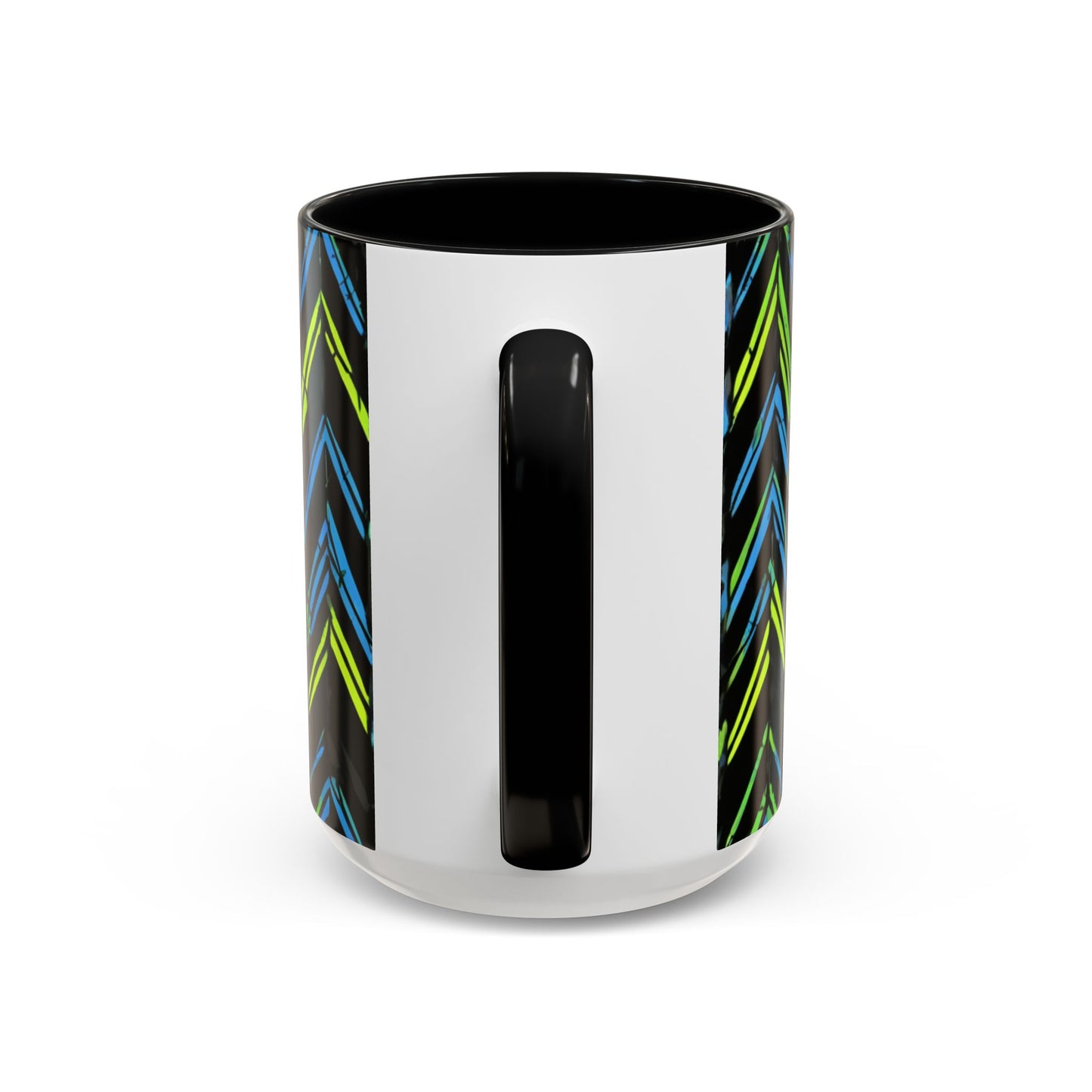 boostlete-mile-by-mile-pattern-chevron-monoline-0051 — Accent Mug 11oz/15oz