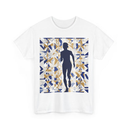 boostlete-recovery-progress-scene-marathoner-matte-geometric-0448 — Unisex Heavy Cotton Tee (Gildan 5000)