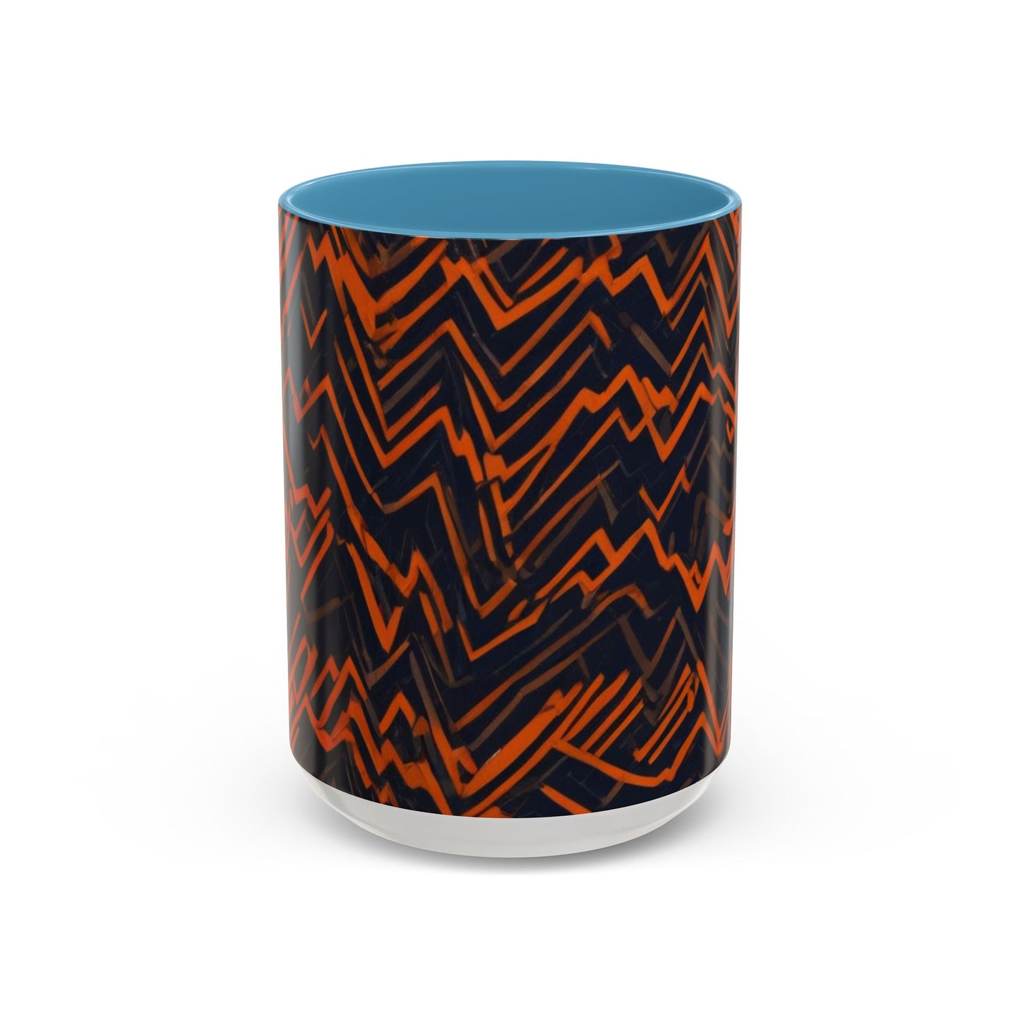 boostlete-rise-grind-pattern-ekg-modern-0155 — Accent Mug 11oz/15oz