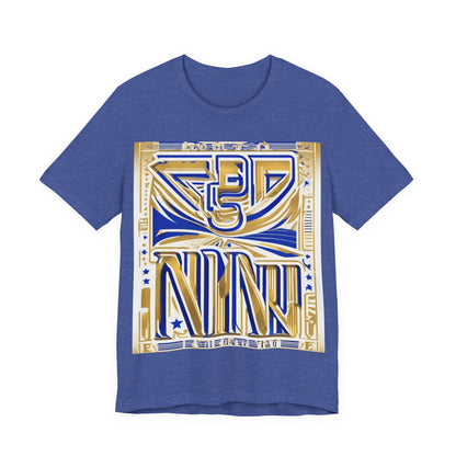 boostlete-boost-mode-type-earned-not-given-outline-over-solid-line-art-0005 — Unisex Jersey Short Sleeve (B+C 3001)