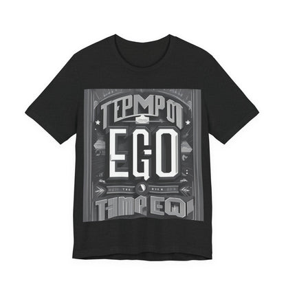 boostlete-mile-by-mile-type-tempo-over-ego-banner-modern-0093 — Unisex Jersey Short Sleeve (B+C 3001)