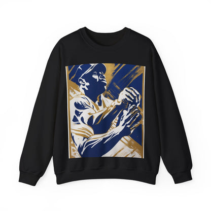 boostlete-pr-season-scene-athlete-high-industrial-0160 — Unisex Heavy Blend Crewneck Sweatshirt (Gildan)