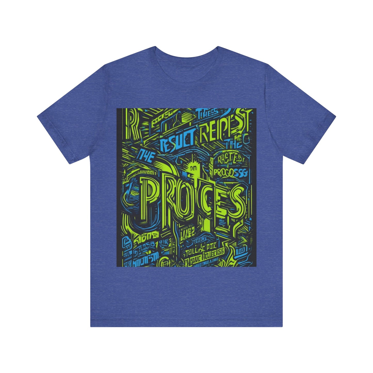 boostlete-rise-grind-type-respect-the-process-big-monoline-0265 — Unisex Jersey Short Sleeve (B+C 3001)