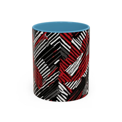 boostlete-pr-season-pattern-diagonal-geometric-0395 — Accent Mug 11/15oz