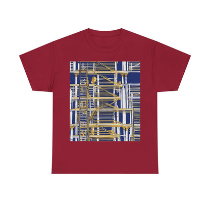 boostlete-rise-grind-icon-ladder-high-engraved-0238 — Unisex Heavy Cotton Tee (Gildan 5000)