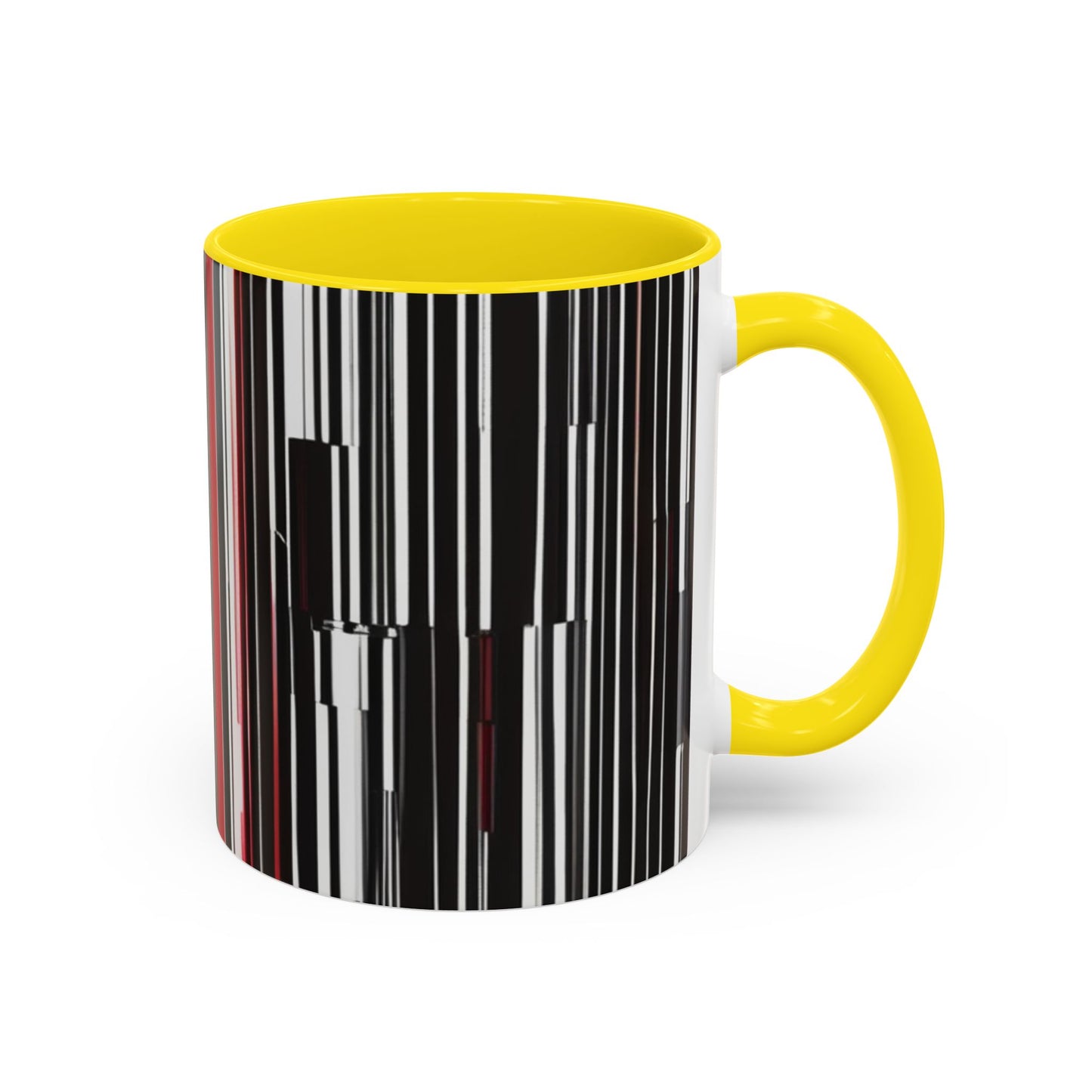 boostlete-am-crew-pattern-barcode-athletic-0911 — Accent Mug 11/15oz