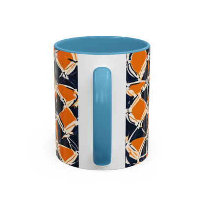 boostlete-headspace-pattern-plate-number-badge-0387 — Accent Mug 11/15oz