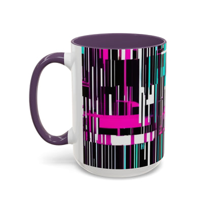 boostlete-am-crew-pattern-barcode-bold-0023 — Accent Mug 11oz/15oz
