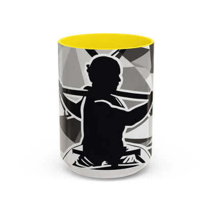 boostlete-am-crew-scene-rower-outline-geometric-0060 — Accent Mug 11oz/15oz