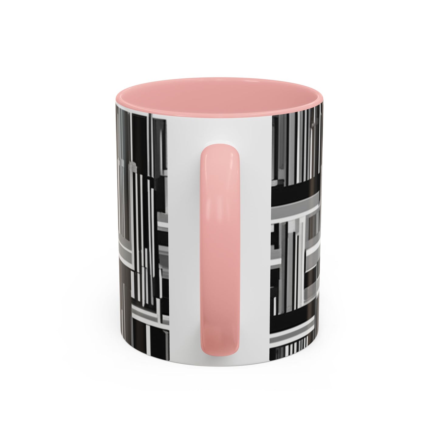 boostlete-recovery-progress-pattern-barcode-isometric-1023 — Accent Mug 11/15oz
