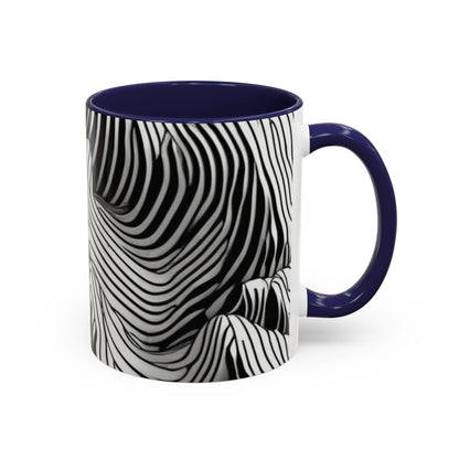 boostlete-field-day-pattern-topographic-isometric-0211 — Accent Mug 11oz/15oz