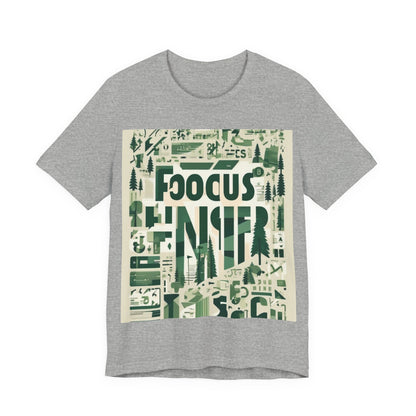 boostlete-boost-mode-type-focus-finish-banner-modern-0113 — Unisex Jersey Short Sleeve (B+C 3001)