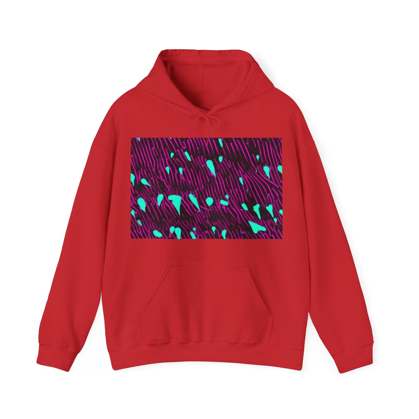 boostlete-am-crew-pattern-dotted-vector-0027 — Unisex Heavy Blend Hooded Sweatshirt (Gildan)