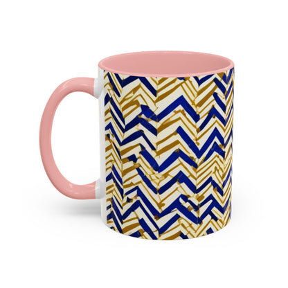 boostlete-boost-mode-pattern-ekg-line-art-0091 — Accent Mug 11oz/15oz