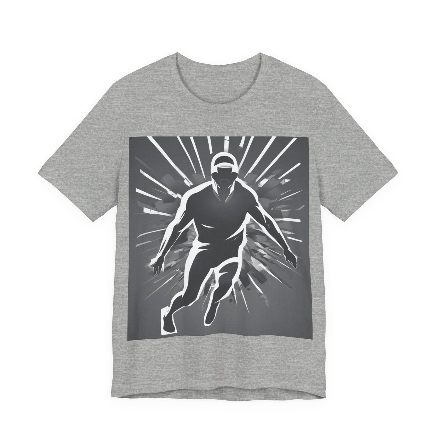 boostlete-iron-intent-scene-sprinter-soft-athletic-0108 — Unisex Jersey Short Sleeve (B+C 3001)