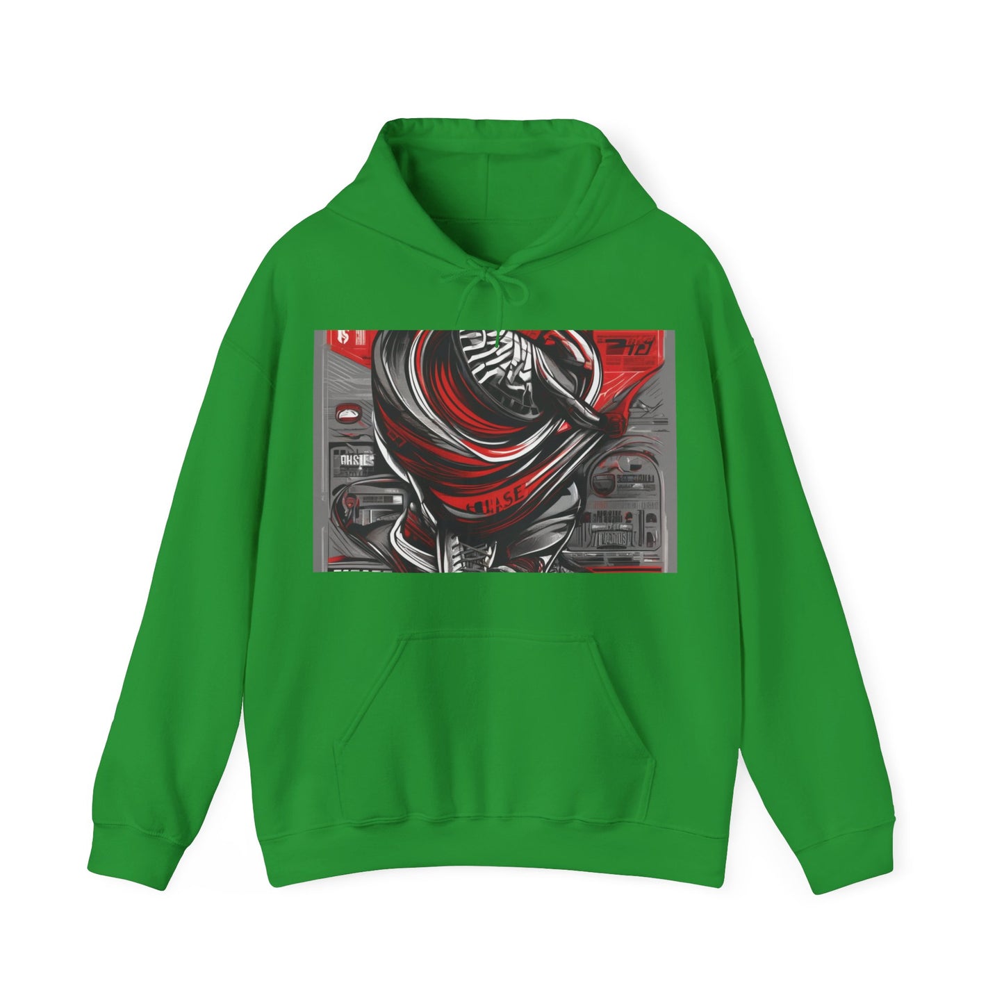 boostlete-field-day-type-chase-capacity-big-monoline-0813 — Unisex Heavy Blend Hoodie (G18500)
