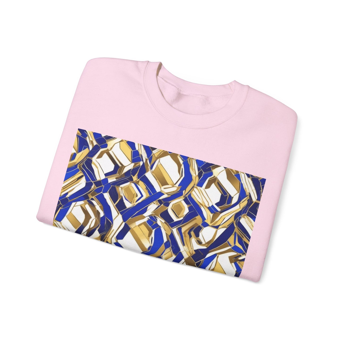 boostlete-boost-mode-pattern-hex-athletic-0611 — Unisex Heavy Blend Crewneck (G18000)