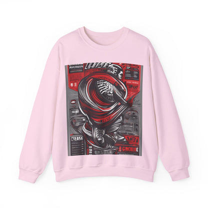 boostlete-field-day-type-chase-capacity-big-monoline-0813 — Unisex Heavy Blend Crewneck (G18000)