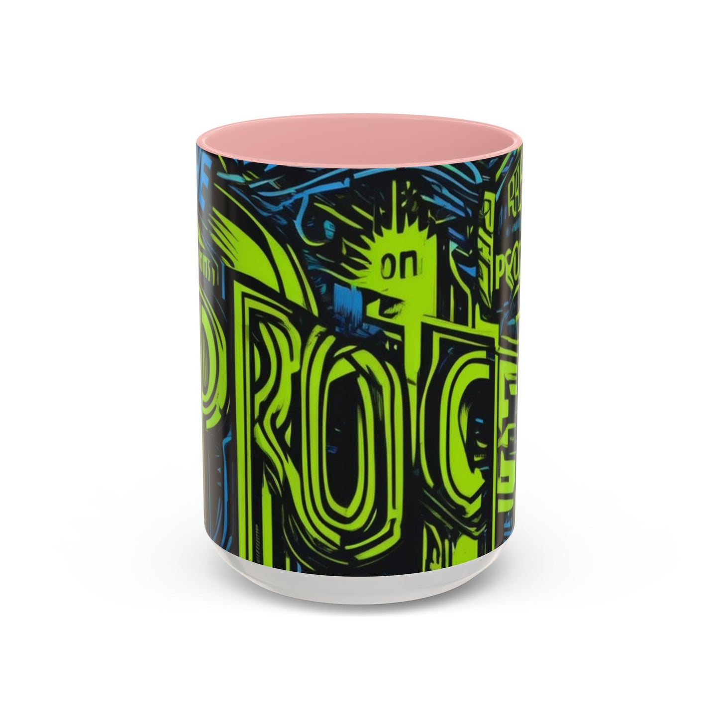 boostlete-rise-grind-type-respect-the-process-big-monoline-0265 — Accent Mug 11oz/15oz