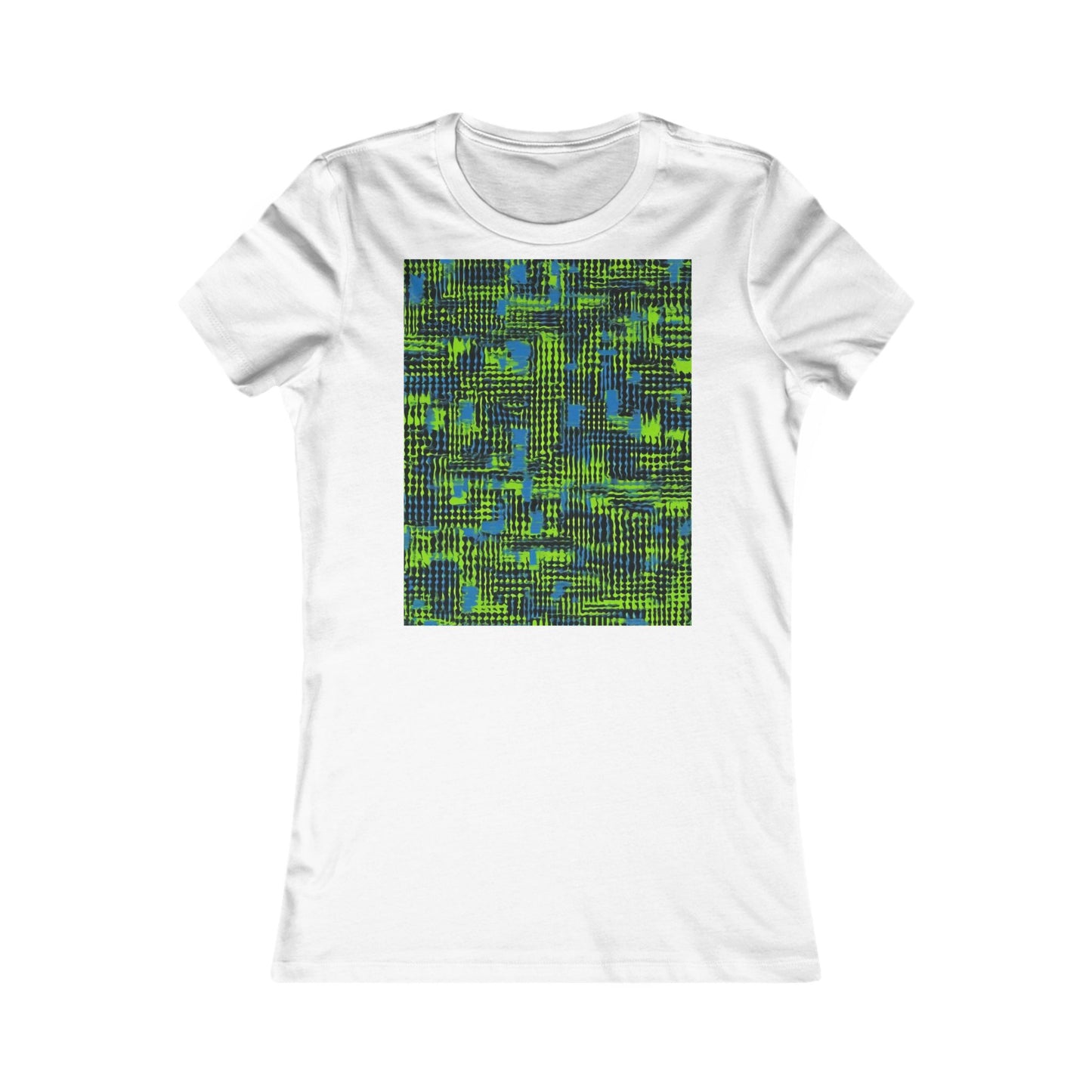 boostlete-pr-season-pattern-audio-industrial-0043 — Women's Favorite Tee (B+C 6004)