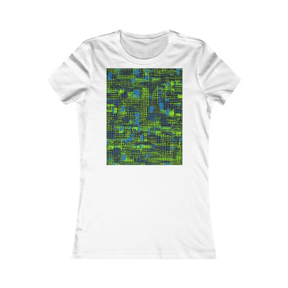 boostlete-pr-season-pattern-audio-industrial-0043 — Women's Favorite Tee (B+C 6004)