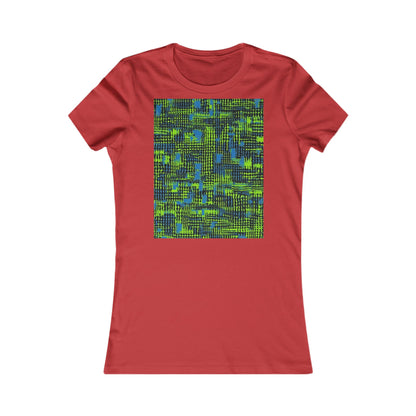 boostlete-pr-season-pattern-audio-industrial-0043 — Women's Favorite Tee (B+C 6004)