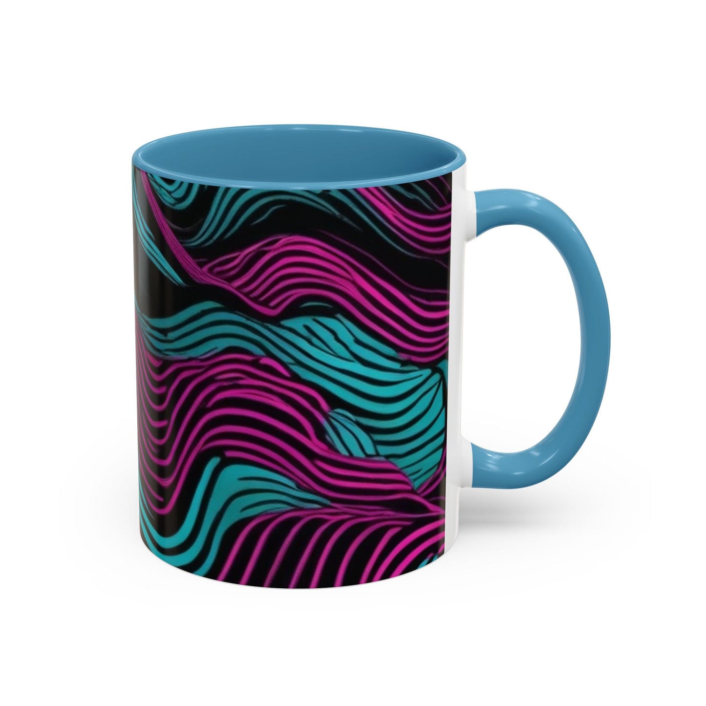 boostlete-recovery-progress-pattern-topographic-engraved-0119 — Accent Mug 11oz/15oz