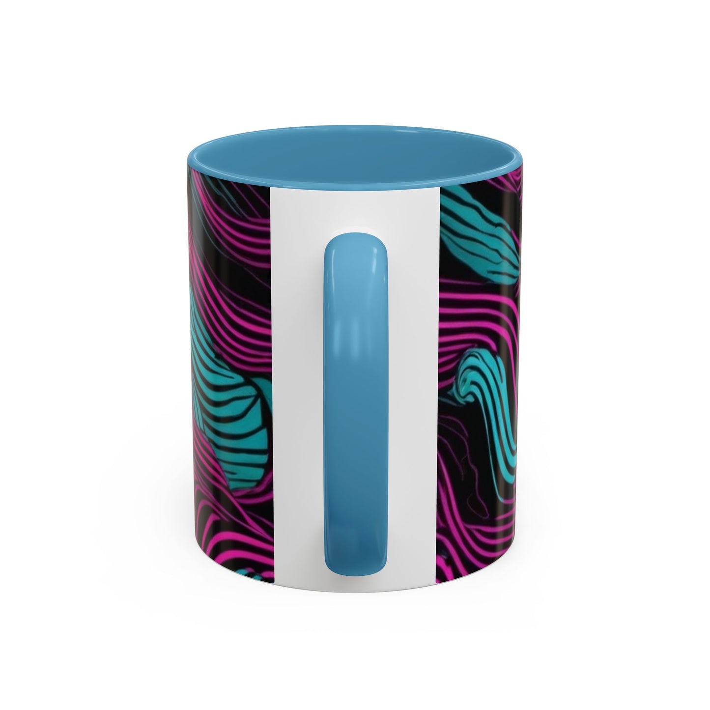 boostlete-recovery-progress-pattern-topographic-engraved-0119 — Accent Mug 11oz/15oz