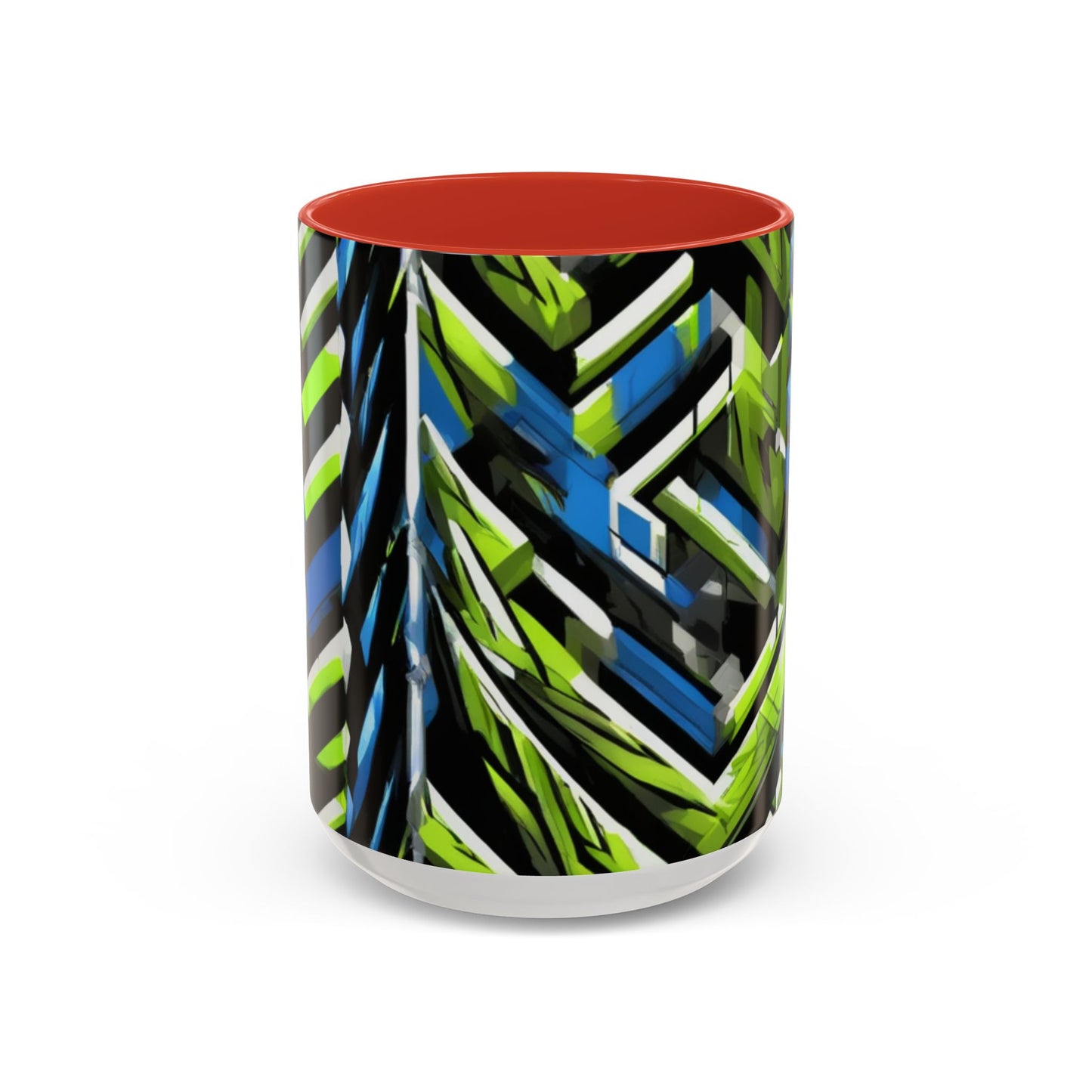 boostlete-rise-grind-pattern-chevron-isometric-0195 — Accent Mug 11oz/15oz