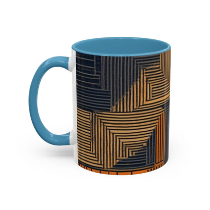 boostlete-field-day-pattern-stair-steps-geometric-0055 — Accent Mug 11oz/15oz