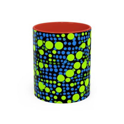 boostlete-mile-by-mile-pattern-dotted-geometric-0071 — Accent Mug 11oz/15oz