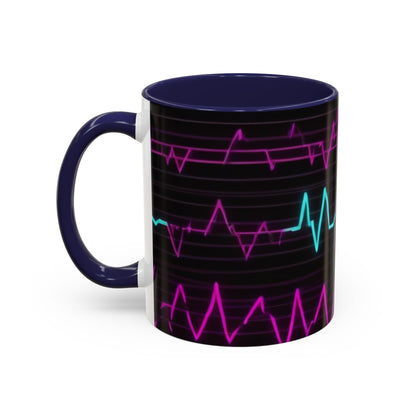boostlete-boost-mode-pattern-ekg-modern-0111 — Accent Mug 11oz/15oz