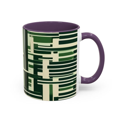 boostlete-rise-grind-pattern-barcode-bold-0123 — Accent Mug 11oz/15oz