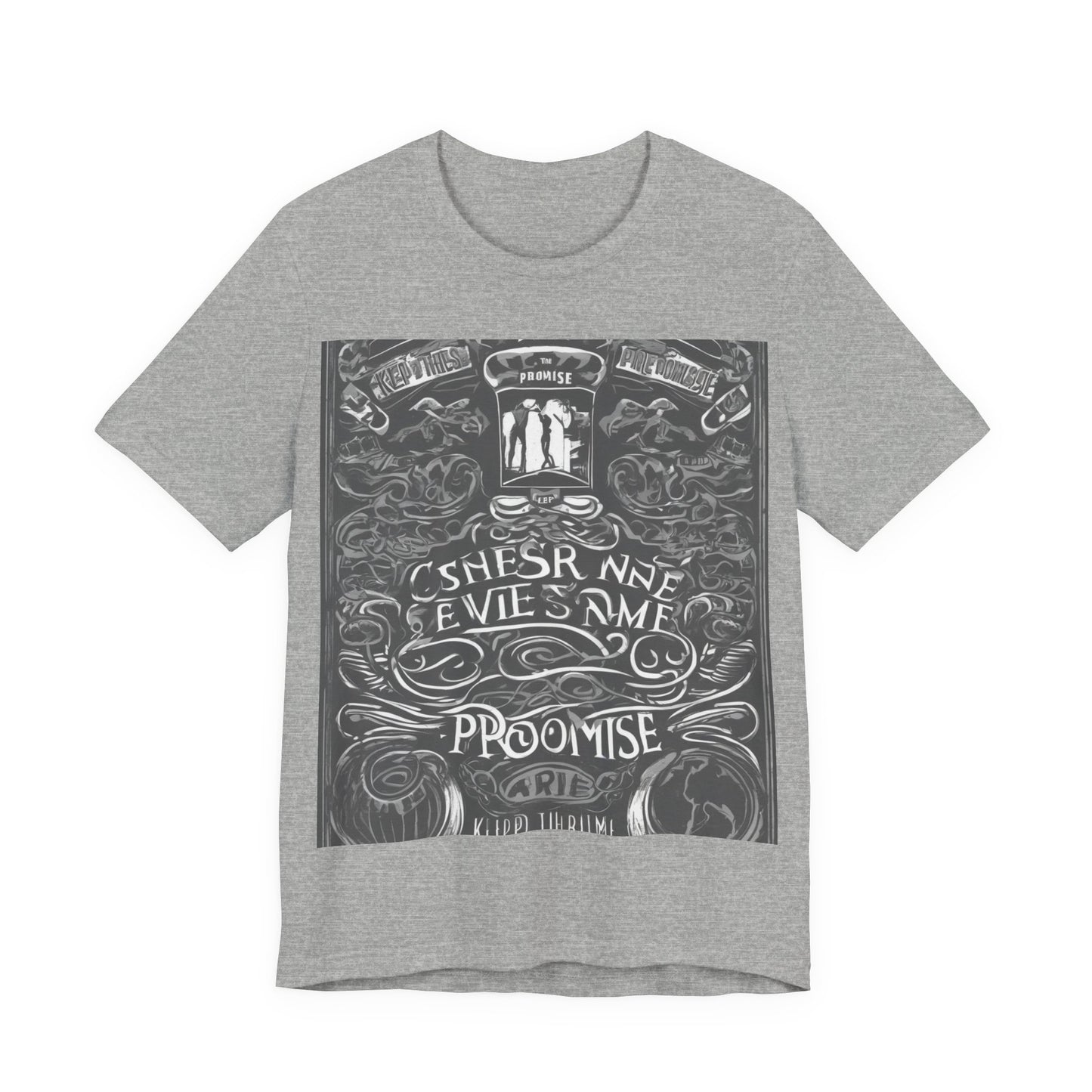 boostlete-boost-mode-type-keep-the-promise-big-monoline-0049 — Unisex Jersey Short Sleeve (B+C 3001)