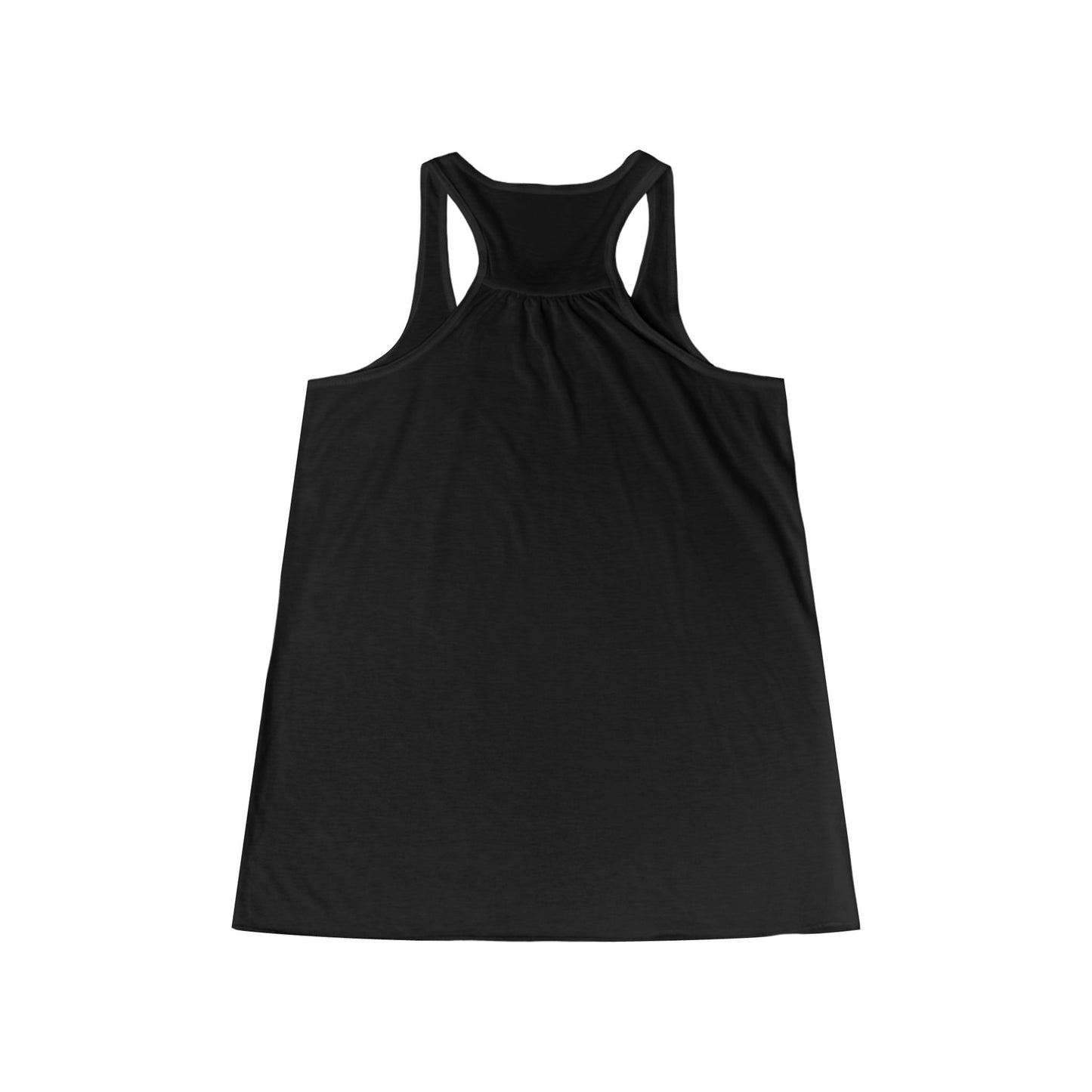 boostlete-boost-mode-type-progress-beats-perfect-vertical-engraved-0253 — Women's Flowy Racerback Tank (B+C 8800)