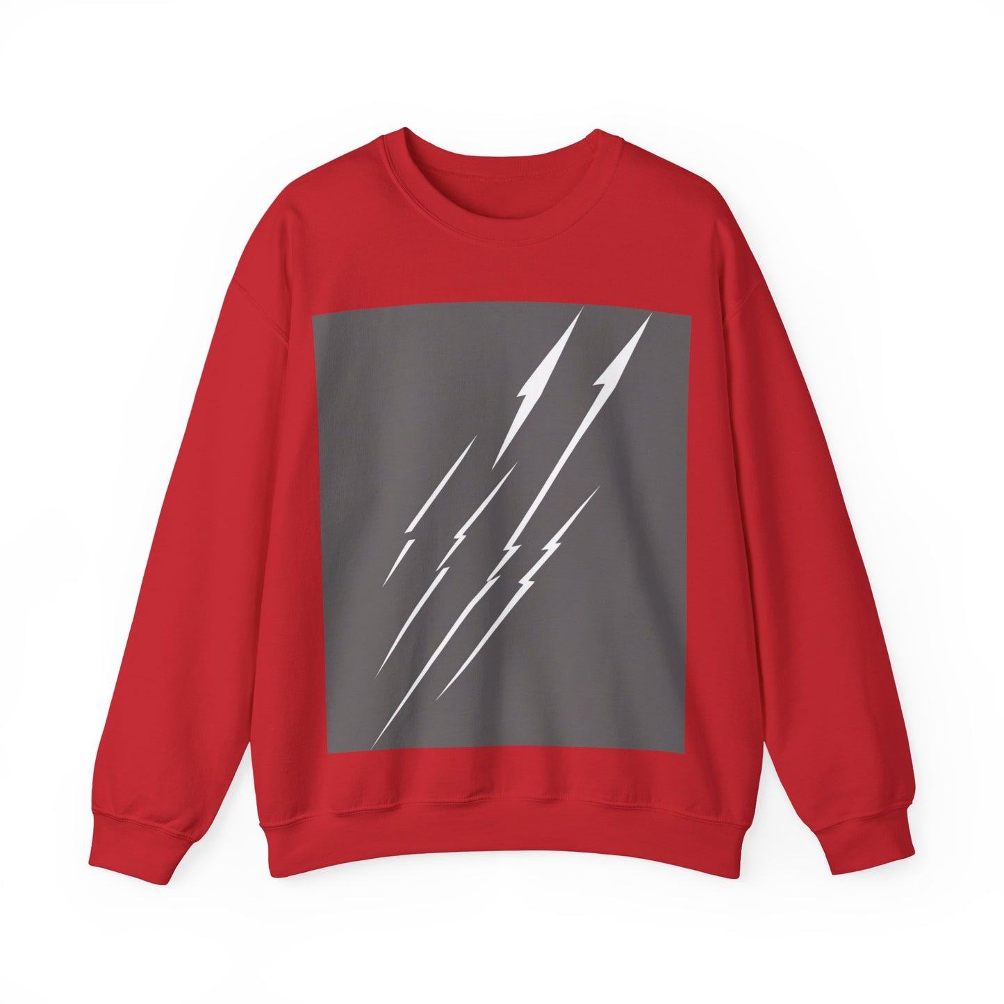 boostlete-boost-mode-icon-lightning-soft-industrial-0446 — Unisex Heavy Blend Crewneck (G18000)