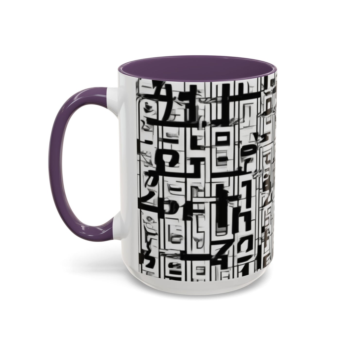 boostlete-boost-mode-pattern-plate-number-engraved-0103 — Accent Mug 11oz/15oz