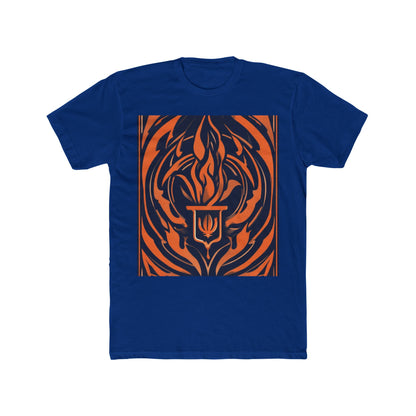 boostlete-quiet-power-icon-flame-duotone-athletic-0158 — Unisex Cotton Crew Tee (NL 3600)