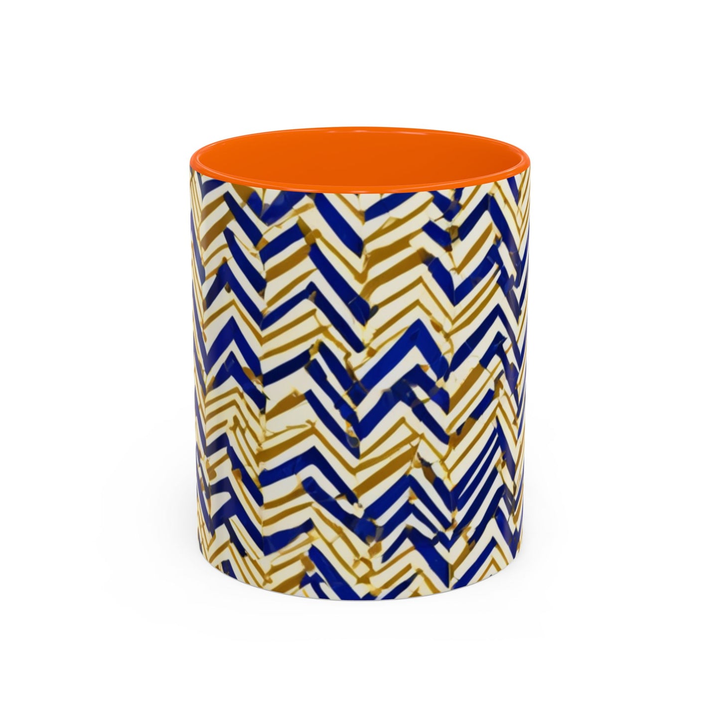 boostlete-boost-mode-pattern-ekg-line-art-0091 — Accent Mug 11oz/15oz