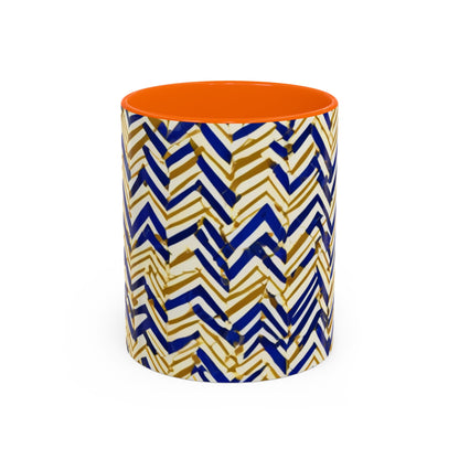 boostlete-boost-mode-pattern-ekg-line-art-0091 — Accent Mug 11oz/15oz