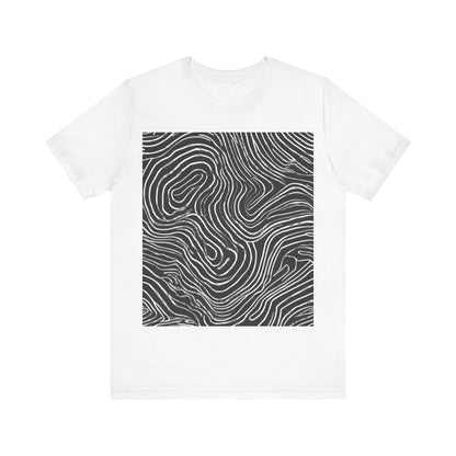 boostlete-field-day-pattern-topographic-badge-0307 — Unisex Jersey Short Sleeve (B+C 3001)
