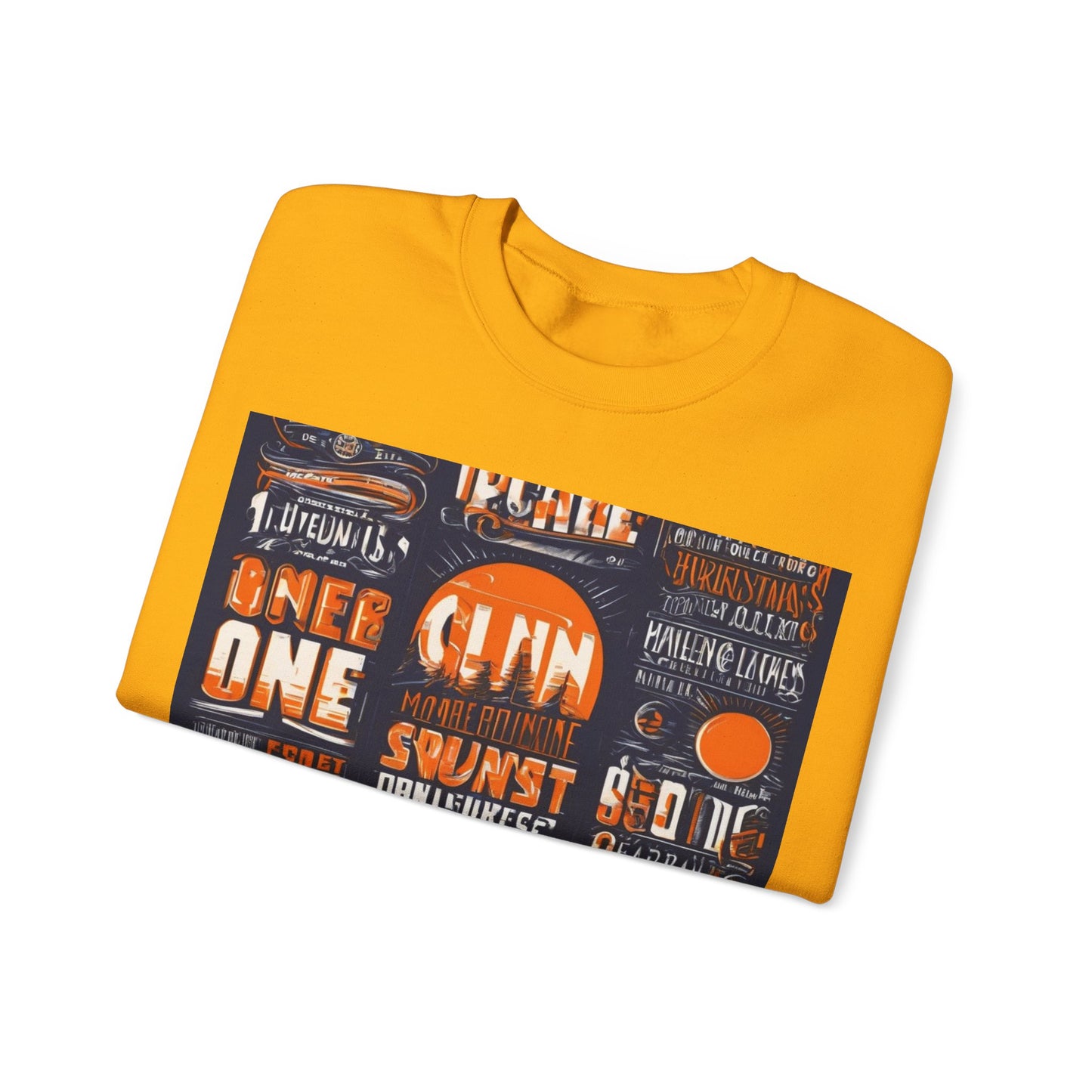 boostlete-pr-season-type-one-more-split-monoline-0033 — Unisex Heavy Blend Crewneck Sweatshirt (Gildan)