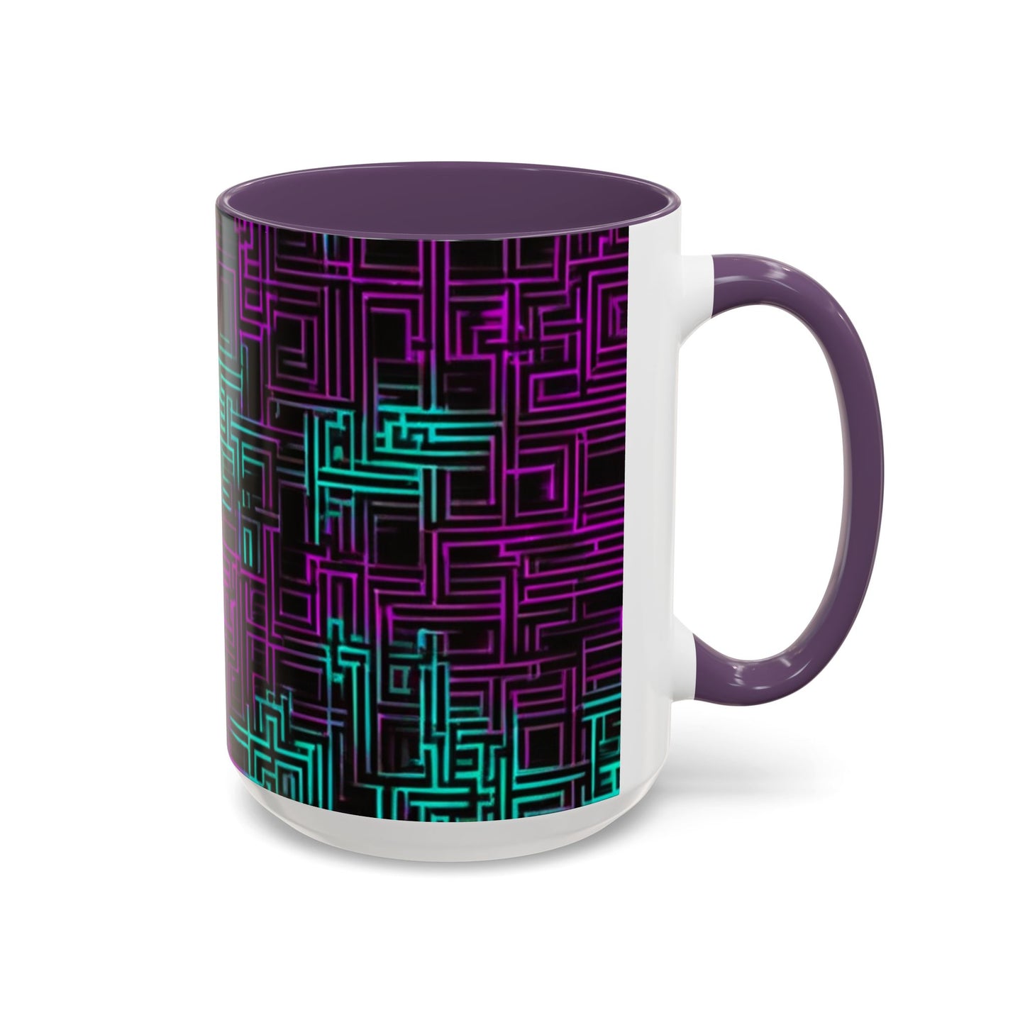 boostlete-boost-mode-pattern-plate-number-monoline-0079 — Accent Mug 11oz/15oz